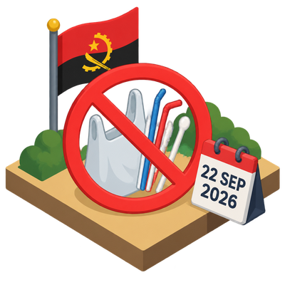 Angola's single-use plastics ban takes effect nationwide