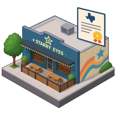 Starry Eyes Bar receives Texas mixed beverage license in East Austin