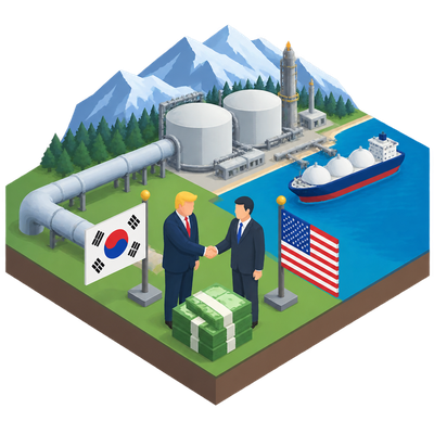 South Korea's Alaska LNG investment pledge faces commercial review