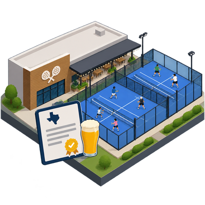 Texas Alcoholic Beverage Commission issues license to Austin's Padel Collective