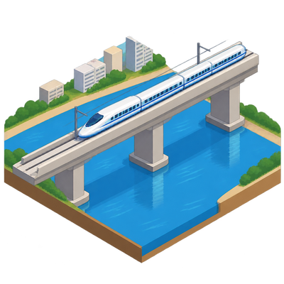 NHSRCL completes Sabarmati River bridge for Mumbai-Ahmedabad bullet train