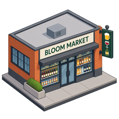 Bloom Market licensed to sell beer, wine, and spirits in Los Angeles