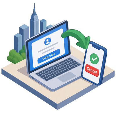 NYC is first US city with 'click-to-cancel' subscription rule