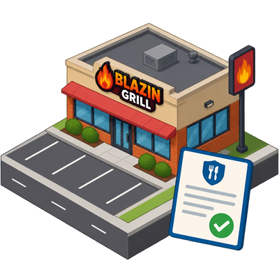Detroit records license for Blazin Grill at 19005 Telegraph