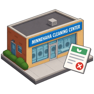 Minnehaha Cleaning Center drops off Minnesota licence list