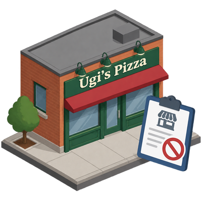 Ugi's Pizza in Boston's Jamaica Plain drops off active license list