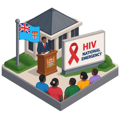 Fiji declares HIV a national emergency
