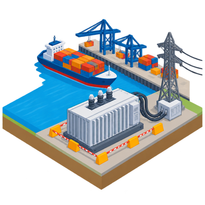 Rotterdam port installs temporary transformer to ease grid congestion