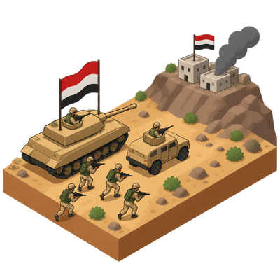 Yemen's Saudi-backed government launches offensive to retake Houthi-held territory