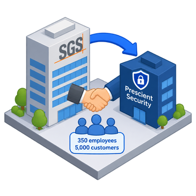 SGS acquires majority stake in US cybersecurity firm Prescient Security