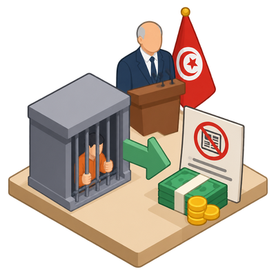 Tunisia replaces jail time with fines for first-time false news offenses