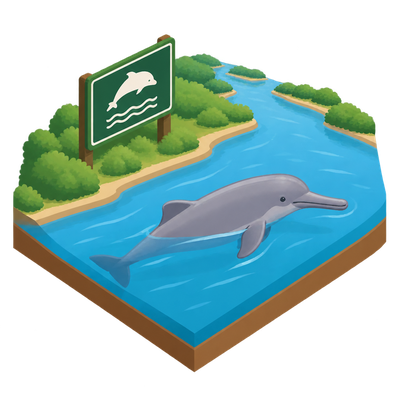 Pakistan creates Indus dolphin sanctuary, linking 400 km of protected river