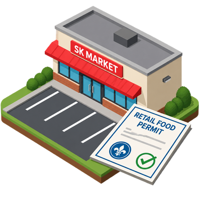 Sk Market receives Louisville retail food permit at 10604 National Turnpike