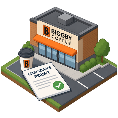 Biggby Coffee receives Louisville food service permit for Packerland Way location