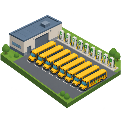 Kent ISD adds 10 electric buses to its fleet