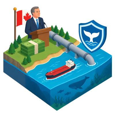 Canada commits $1.2 billion to ocean protection as it fast-tracks Pacific Link pipeline