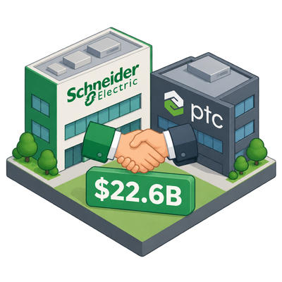 Schneider Electric signs $22.6 billion deal to acquire PTC