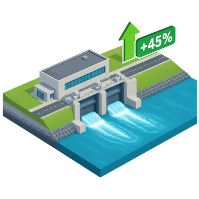 Netherlands completes Afsluitdijk reinforcement, boosting discharge capacity 45%