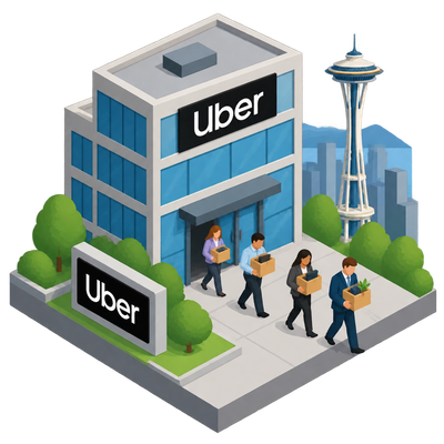 Uber cuts 93 Seattle jobs in largest workforce reduction since 2020
