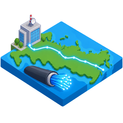 Rostelecom launches TEA NEXT trans-Eurasian fiber-optic line