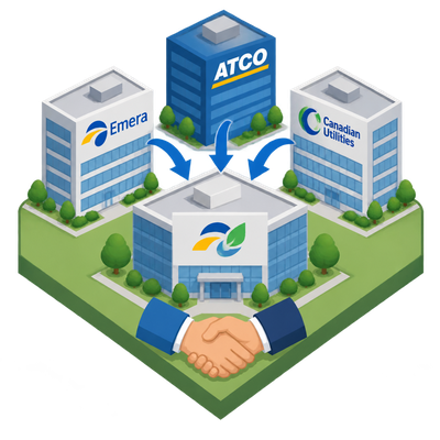 Emera, ATCO and Canadian Utilities announce merger of equals