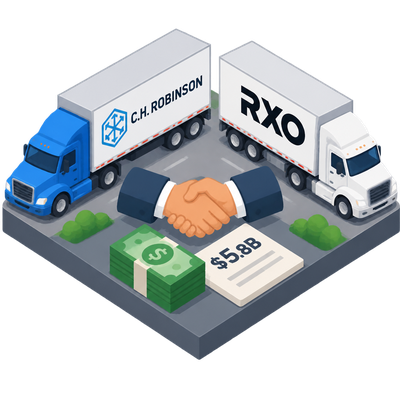 C.H. Robinson agrees to buy RXO in $5.8 billion freight deal