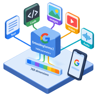 Google DeepMind releases EmbeddingGemma 2, an open multimodal embedding model