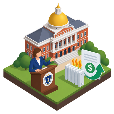 Massachusetts governor declares energy emergency, expands heating aid