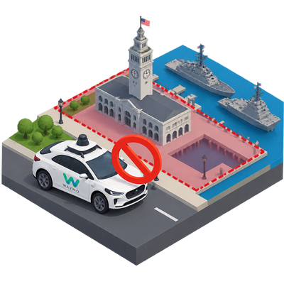 Waymo restricted from San Francisco waterfront during Fleet Week