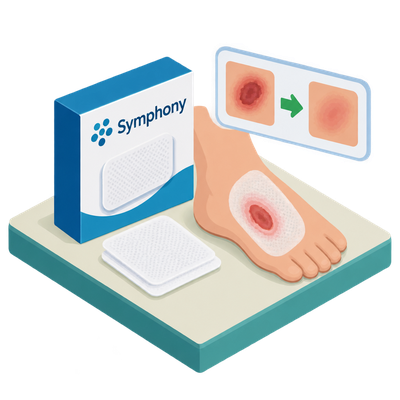 Aroa Biosurgery trial shows Symphony heals diabetic foot ulcers faster