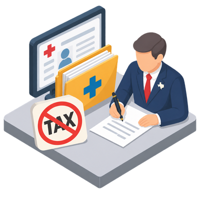 Texas comptroller ends tax on medical records
