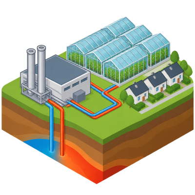 Netherlands' Vogelaer 2 geothermal plant opens, heating greenhouses and homes