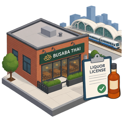 Busaba Thai applies for liquor licence at former Zoe Ma Ma space near Union Station