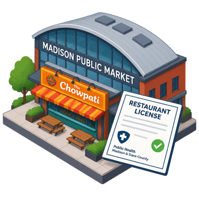 The Chowpati gets restaurant license at Madison Public Market