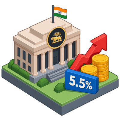RBI hikes repo rate for first time since 2023