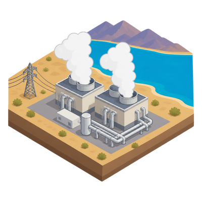 California utility locks in 86 MW of geothermal power from Salton Sea plants