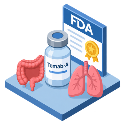 FDA grants AbbVie's Temab-A two breakthrough therapy designations for colorectal and lung cancer