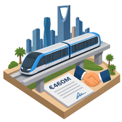 Alstom wins €460M contract to expand Riyadh's driverless metro fleet