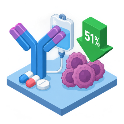 Epcoritamab plus R-CHOP halves progression risk in first-line lymphoma trial
