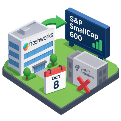 Freshworks set to join S&P SmallCap 600, replacing acquired BioLife Solutions