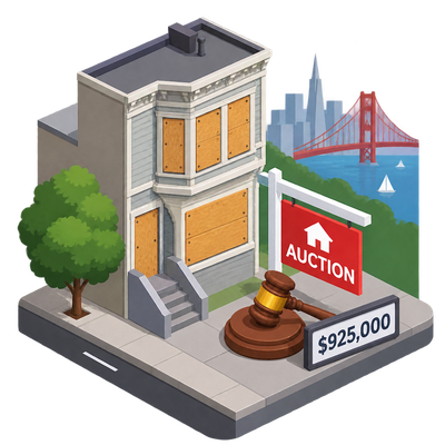 San Francisco house tied to 2018 dismemberment murder up for auction