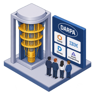 IonQ advances to DARPA's final quantum benchmarking stage