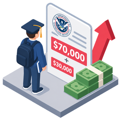 DHS proposes major fee increase for international student work program
