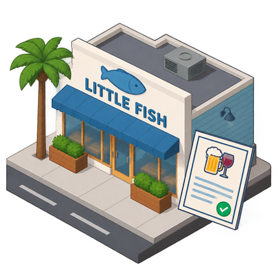 Little Fish applies for beer and wine license on Sunset Boulevard