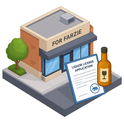 For Farzie applies for liquor license at 904 N. Sycamore Ave in Los Angeles