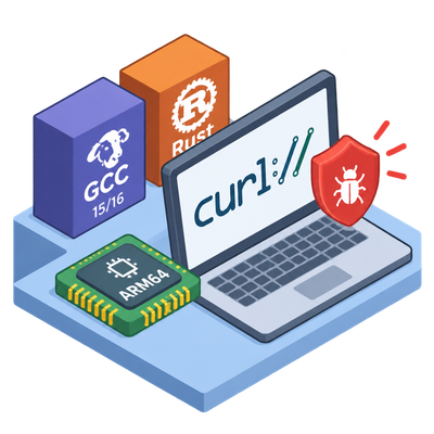 ARM64 compiler bugs in GCC and Rust open vulnerabilities in curl
