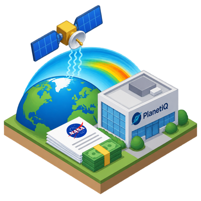 NASA awards PlanetiQ $3.3 million for precipitation and space weather data