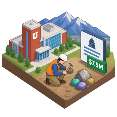 University of Utah lands federal grant to hunt for unconventional critical minerals