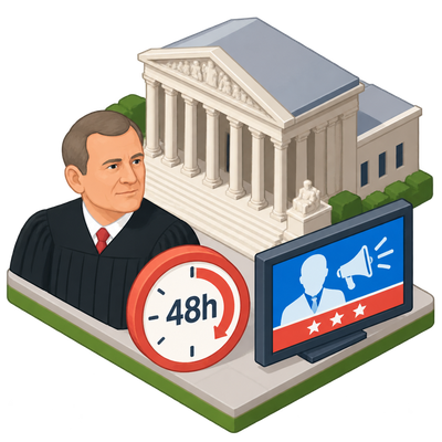 Roberts halts court order forcing FCC action on political ad rates