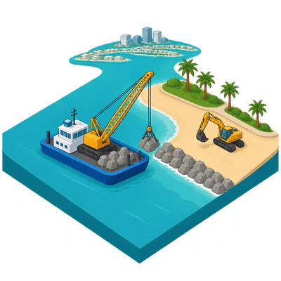 Nakheel awards marine works contract for Dubai Islands shoreline